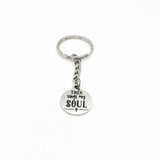 Faith Gift, Then Sings My Soul Keychain, Christian Keychain, Faith Keychain, Charm Keychain, Choir Gifts, Sunday School Gift, Rejoicing Gift