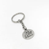 Christian Gift, Be Still And Know Keychain, Psalm 46 10, Scripture Quote, Scripture Keychain, Faith Charm, Christian Charm, Religious Gift