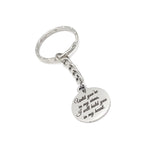 Long Distance Love Gift, Until You’re In My Arms I Will Hold You In My Heart Keychain, Missing You Gift, Military Spouse Gift, Keychain Gift