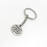 Long Distance Love Gift, Until You’re In My Arms I Will Hold You In My Heart Keychain, Missing You Gift, Military Spouse Gift, Keychain Gift