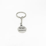 Scripture Gift, Write Down The Vision Keychain, Habakkuk 2 2 Keychain, Goal Setting, Scripture Quote, Scripture Charm, Bible Verse Gift