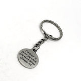 Scripture Gift, Consider It Pure Joy When You Meet Trials, Christian Gift, James 1 2 Keychain, Scripture Quote, Bible Verse Gift