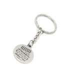 Scripture Gift, Blessed Are The Peacemakers Keychain, Matthew 5 9 Keychain, Police Officer, Charm Keychain, Christian Gift, Scripture Quote