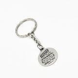 Scripture Gift, Blessed Are The Peacemakers Keychain, Matthew 5 9 Keychain, Police Officer, Charm Keychain, Christian Gift, Scripture Quote