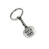 Scripture Keychain, No One Is Holy Like The Lord, 1 Samuel 2 2 Keychain, Scripture Quote, Christian Keychain, Bible Verse Keychain Gift