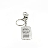 Daughter Gift, To Daughter From Dad, Aim For The Skies, You Are Capable Of Anything, Love Dad, Clip On Keychain, Daughter Encouragement Gift