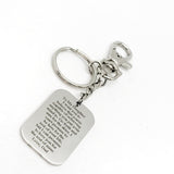 Daughter Gift, To Daughter From Dad, Aim For The Skies, You Are Capable Of Anything, Love Dad, Clip On Keychain, Daughter Encouragement Gift