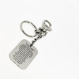 Daughter Gift, To Daughter From Mom, Aim For The Skies, You Are Capable Of Anything, Love Mom, Clip On Keychain, Daughter Encouragement Gift