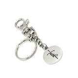 Faith Gift, Faith Keychain, Christian Gift, Christian Keychain, Faith Word Charm, Faith Word Keychain, Baptism Gift, Have Faith Gift