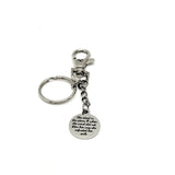 Strong Woman Gift, She Stood In The Storm Keychain, Adjusted Her Sails, Strong Woman Quote, Keychain Gift, Girlfriend Gift