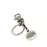 Scripture Gift, New Creation Keychain, 2 Cor 5 17 Keychain, Christian Keychain, Scripture Keychain, Scripture Quote, Bible Verse Gift