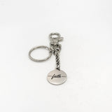 Faith Gift, Faith Keychain, Faith Charm, Charm Keychain, Clip On Keychain, Christian Gift, Christian Keychain