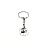 Faith Gift, Then Sings My Soul Keychain, Christian Keychain, Faith Keychain, Charm Keychain, Choir Gifts, Sunday School Gift, Rejoicing Gift