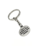 Life Is A Journey Best Traveled With Friends Keychain, Friend Gift, Friendentine Give, Valentine Gift For Friend, Best Friend Gift
