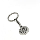 Strong Woman Gift, She Stood In The Storm Keychain, Adjusted Her Sails, Strong Woman Quote, Gift For Her, Daughter Gift, Wife Gift