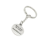 Scripture Gift, Write Down The Vision Keychain, Habakkuk 2 2 Keychain, Goal Setting, Scripture Quote, Scripture Charm, Bible Verse Gift