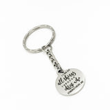 Scripture Gift, I Can Do All Things Through Christ, Christ Strengthens Me, Phil 4 12 Keychain, Scripture Quote, Bible Verse Gift