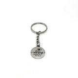 Scripture Gift, His Mercy Rescues Me Keychain, Faith Keychain, Charm Keychain, Christian Keychain, Christian Gift, God Rescues Me