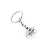 Scripture Gift, His Mercy Rescues Me Keychain, Faith Keychain, Charm Keychain, Christian Keychain, Christian Gift, God Rescues Me