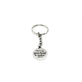 Scripture Keychain, Don’t Let Your Heart Be Troubled, John 14 1 Keychain, Scripture Quote, Christian Keychain, Bible Verse Keychain Gift