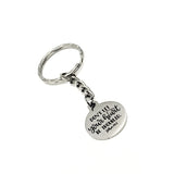 Scripture Keychain, Don’t Let Your Heart Be Troubled, John 14 1 Keychain, Scripture Quote, Christian Keychain, Bible Verse Keychain Gift