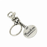 Faith Gift, Freedom Keychain, Christian Freedom, Galatians 5 1, Keychain Gift, Sunday School Gift, Christian Gift, Scripture Charm Keychain