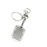 Softball Keychain Gift, Play For Her Keychain, Daughter Gift, Softball Player, Softball Team Gift For Her, Encouraging Quote, Sports Gift