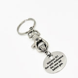 Hebrews 12 1 Endurance Scripture Keychain Christian Gift Runner Motivation Faith Accessory