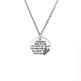 Perhaps This Is The Moment Necklace Stainless Steel Engraved Charm Esther 4 14 Faith Jewelry