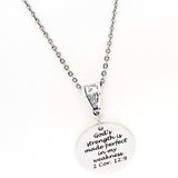 Gods Strength Is Made Perfect In My Weakness Necklace 2 Cor 12 9 Christian Jewelry
