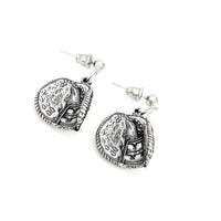 In One Ear And Out The Other Charm Earrings, Fun Earrings, Fun Gifts, Quirky Friend Gifts, I Don’t Listen, I Don’t Care, It Doesn’t Matter