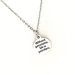 Without Geometry Life Is Pointless Necklace, Geometry Teacher, Fun Geometry Gifts, Math Nerd Gift, Geometry Student, Geometry Major Gift