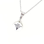 Von Willebrand Pendant Necklace, Bleeding Disorder Notice, Medical Condition Jewelry, Daughter, Wife, Medical Caduceus, Caregiver Notice