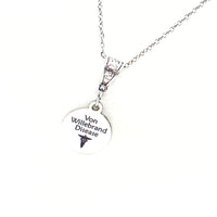 Von Willebrand Pendant Necklace, Bleeding Disorder Notice, Medical Condition Jewelry, Daughter, Wife, Medical Caduceus, Caregiver Notice