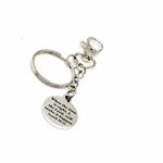 When The Time Is Right God Will Make It Happen Charm Keychain, Isaiah 60 22, Scripture Gifts, Christian Gift, Bible Verse, Faith Gift