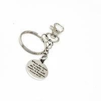 When The Time Is Right God Will Make It Happen Charm Keychain, Isaiah 60 22, Scripture Gifts, Christian Gift, Bible Verse, Faith Gift