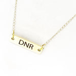 Medical Awareness Jewelry, DNR Necklace, Medical Choices, My Medical Decision, Medical Condition Jewelry, DNR Notice, Medical Notice