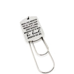 Bring Love Shine Light Be Kind Charm Bookmark, Planner Gift, Reader Gift, Encouraging, Motivating, Spread Kindness, Be Kind Wherever You Are