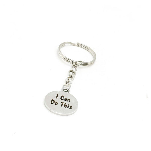 I Can Do This Charm Keychain, Motivating, Encouragement, Motivational, Encouraging, Gift For Her, Gift For Him, Going To College, New Job
