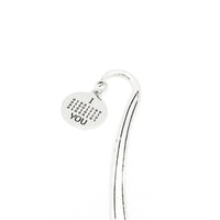 I Love You Charm Bookmark, Binary Code, Coding Nerd, Son Gift, Daughter Gift, Boyfriend, Girlfriend, Programmer, Going To College, Computer