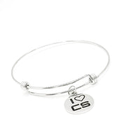 I Love CS Charm Stacking Bangle, Binary Code, Comp SCI Major, Gift For Her, Daughter, Girlfriend, Fun Gift, Computer Programming, Programmer