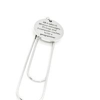Programer Funny Charm Paperclip Bookmark, Computer Science Major, Programmer, Developer, College Student, IT Professor Gift