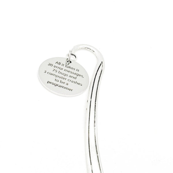 Computer Programmer Joke Charm Bookmark, Son, Daughter, Boyfriend, Girlfriend, Programming, Going To College, Programmer Funny