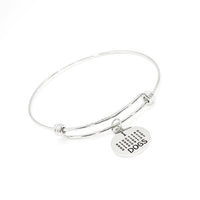 I Love Dogs Charm Bracelet, Binary Code, Comp SCI Major, Dog Lover, Gift For Her, Daughter, Girlfriend, Fun Gifts, Computers And Dogs
