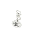 I Love Dogs Clip On Charm, Binary Code, Computer Nerd, Computer Programming, Programmer, Dogs And Computers, Bag Charm, Backpack Charm