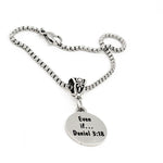 Even If Charm Bracelet, Daniel 3 18, Even If God Doesn’t, I Will Still Worship Him Faith, Christian Jewelry, Prayer Group, Faith Struggles