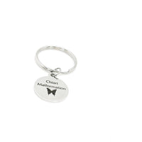 Chiari Malformation Charm Keychain, Medical Condition, Butterfly Image, Condition Awareness, Gift For Her, Gift For Him, Caregiver Gift