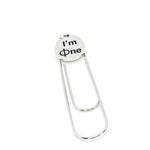 I’m Phine I’m Fine Charm Paperclip Bookmark, Greek Letter Phi, Math Lover, Mathematician, Math Teacher, Math Major, Math Student