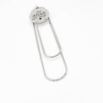 His Grace Is Enough Charm Paperclip Bookmark, 2 Corinthians 12 9, Faith Gift, Reader Gift, Planner Bookmark, Bible Bookmark, Gods Grace