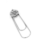 Today I Choose Joy Charm Bookmark, Planner Bookmark, Gift For Her, Gift For Him, Recovery Gift, Positivity Gift, Affirmation Quotes